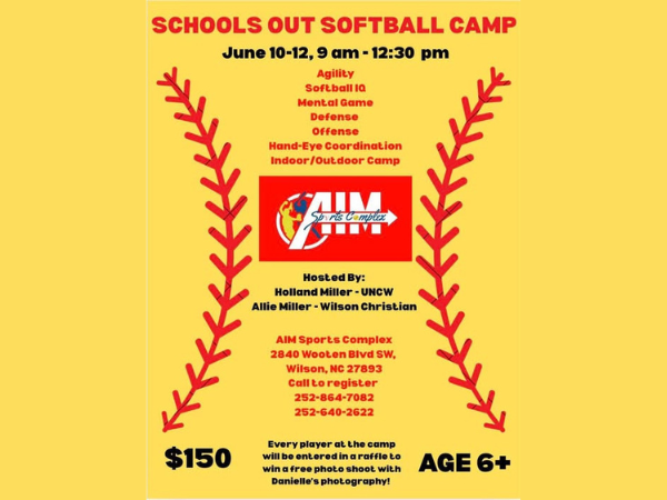 Schools Out Softball Camp