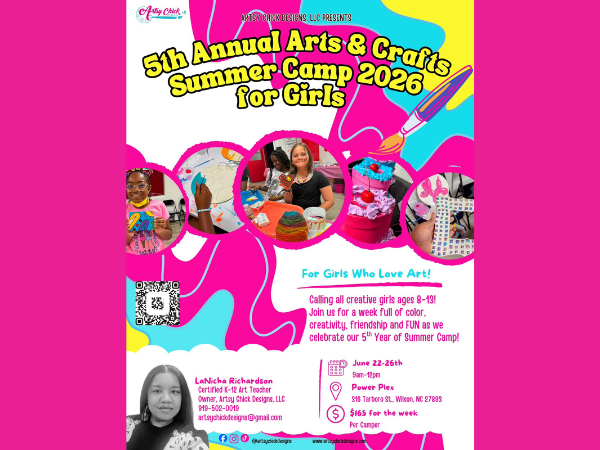 5th Annual Arts & Crafts Summer Camp
