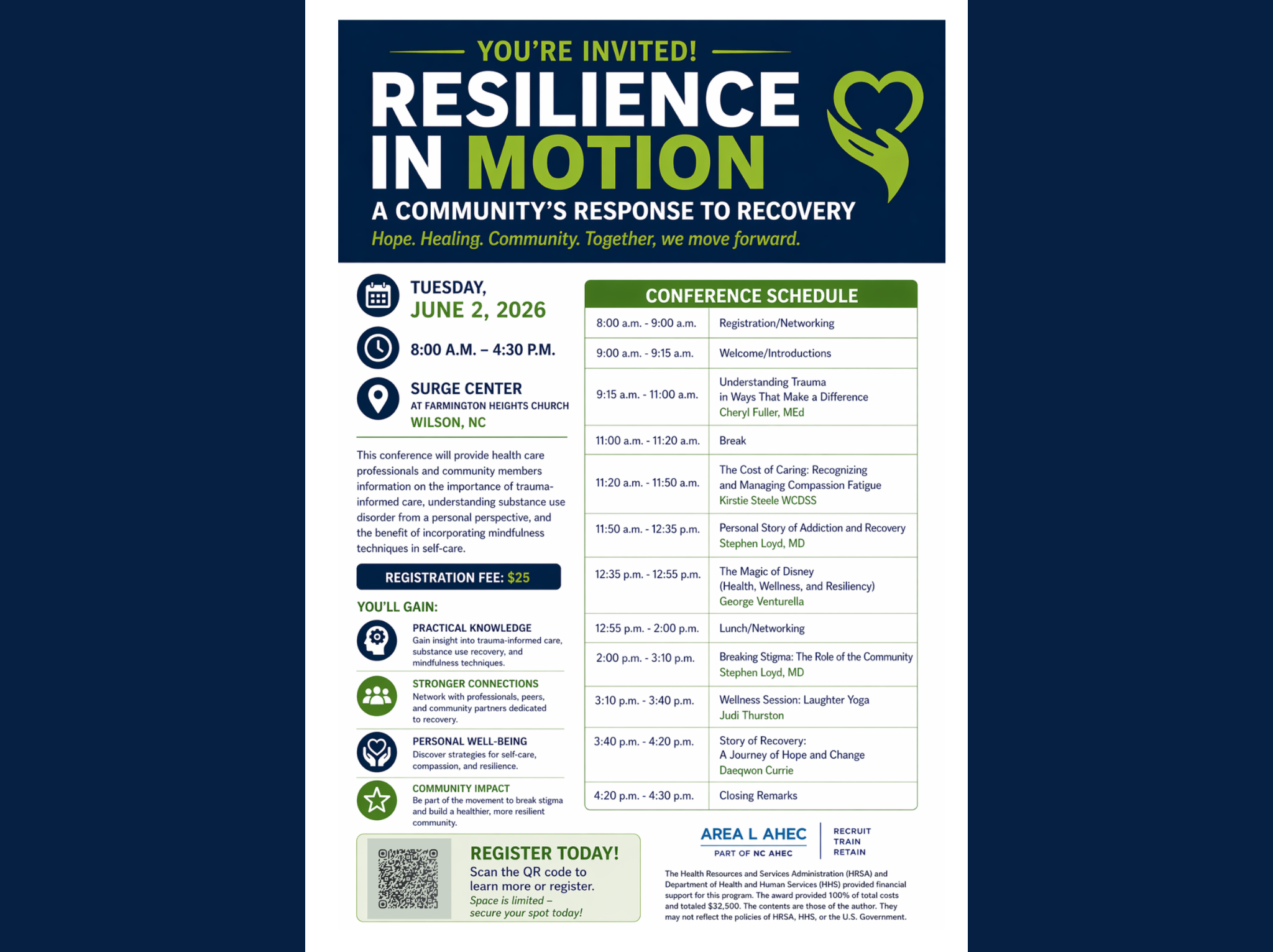 Resilience in Motion Conference