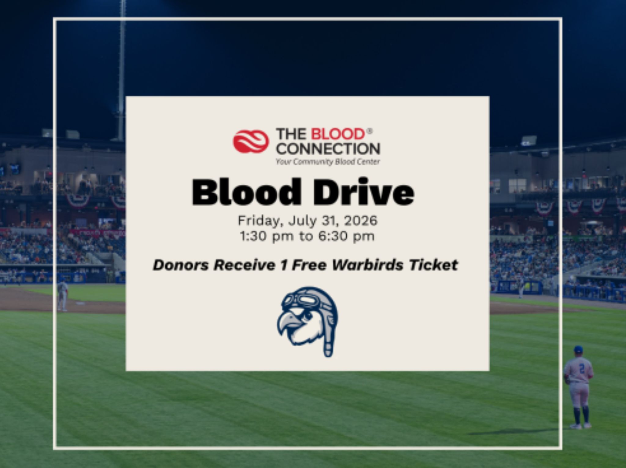 Blood Drive at Wilson Ballpark