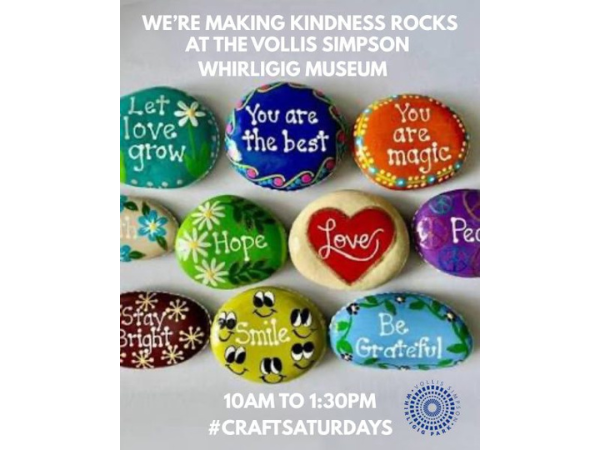 Craft Saturdays ft. Painting Kindness Rocks