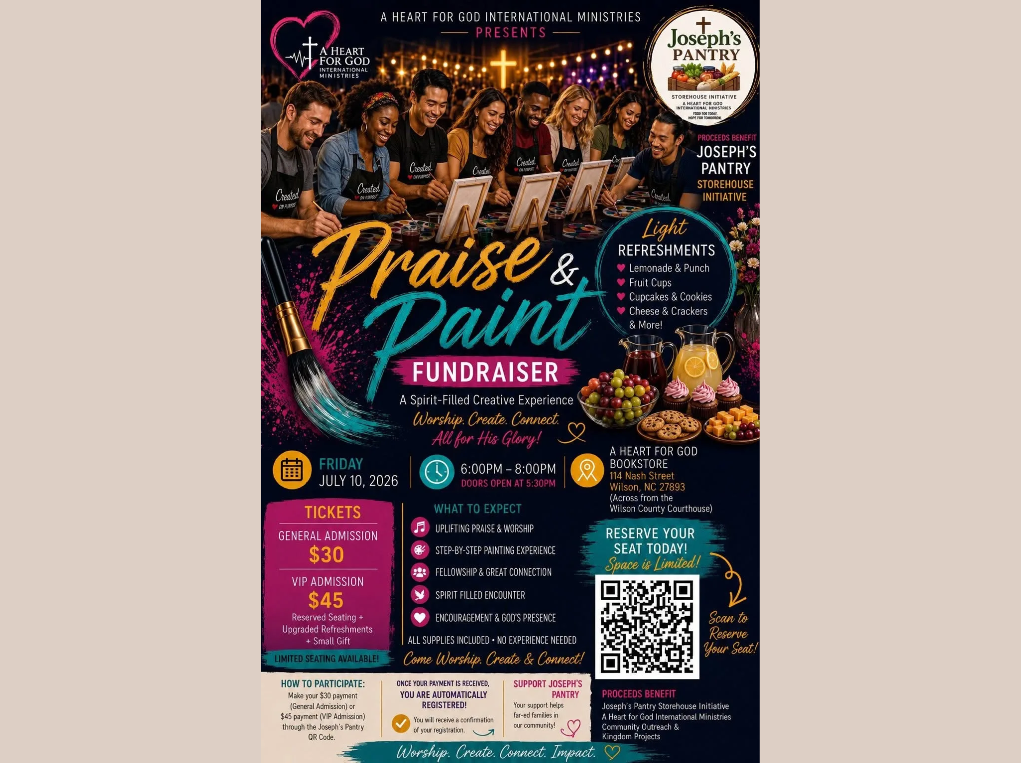Praise & Paint Fundraiser